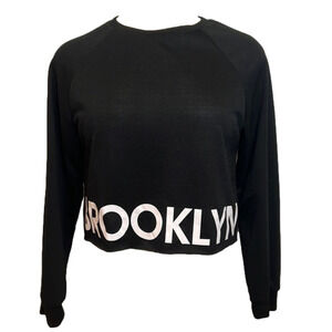 Brooklyn Cropped Top Sweatshirt